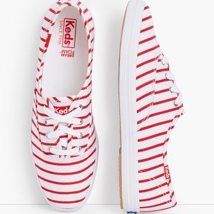 - KEDS® CHAMPION SNEAKERS - BRETON STRIPE